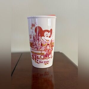 Disney World 50th Anniversary Starbucks Ceramic Tumbler